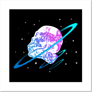 Space Skull Posters and Art